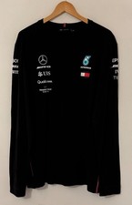 Mens AMG PETRONAS MOTORSPORT Mercedes=Benz 2020 Long Sleeve T-Shirt 2XL - CG N42