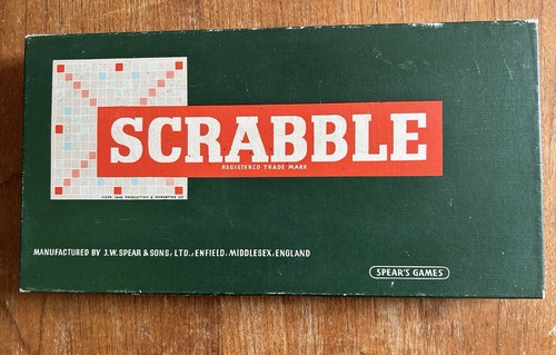 Scrabble vintage complete - scrabble,