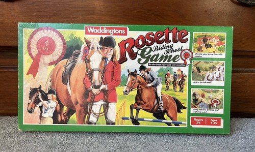 Vintage 1985 rosette riding - rosette,