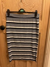 BNWOT Next Stretch Fine Knit Skirt With Side Split Size 12