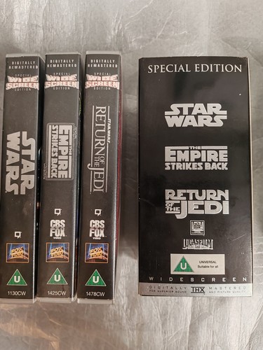 Star wars trilogy - star, (vhs