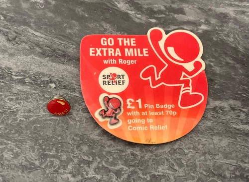 Red nose day badges - day,