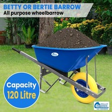 Bertie 120L Wheelbarrow for