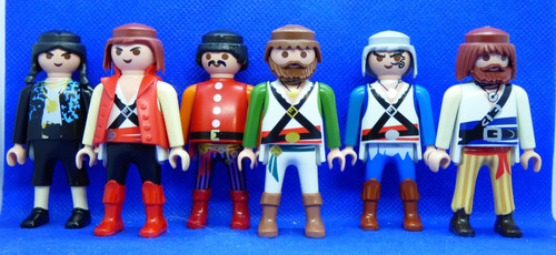 Playmobil pirates 6x - playmobil,