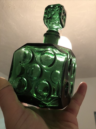 Empoli glass decanter - empoli,