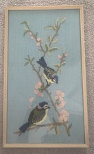 Vintage Tapestry Blue Tit
