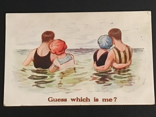 Early vintage comic - early/vintage, seaside