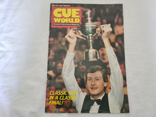 1984 Snooker Cue World Magazine May edition - Feat World Championships