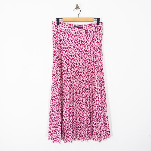 Zara pleated chiffon midi - pleated,