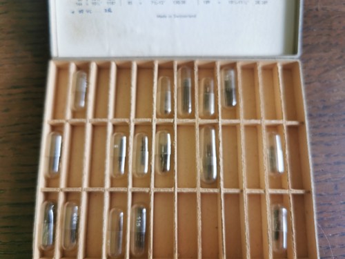Ronda watch stems box - stems, #1