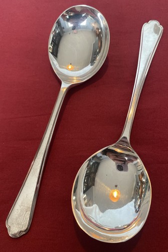 Pair vintage silver - of,