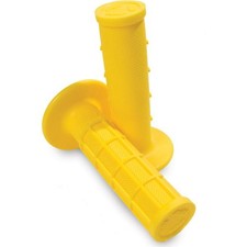 ODI Ruffian Half-Waffle Grips Yellow For Husqvarna WR 430 1988-2013