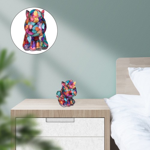 Crystal colorful ornament - crystal,