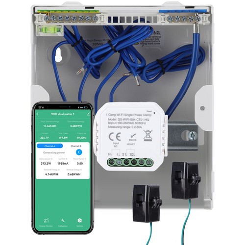 Smart home energy monitor - energy,