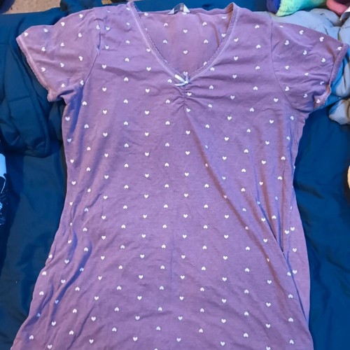 Purple night dress - night,