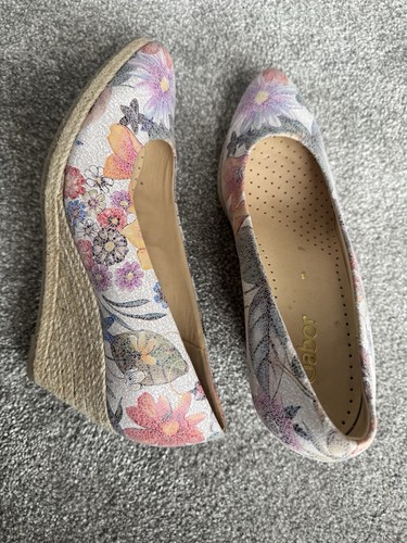 Gabor ladies floral leather - gabor,