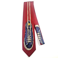 Moschino Mens Tie Red L58"