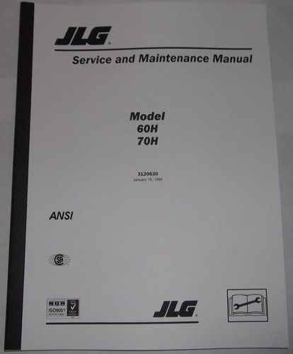 Jlg 60h 70h boom - lift, service