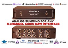 Universal Custom Analog Studio Summing Mixer Box For any 8-channel DAW Synth