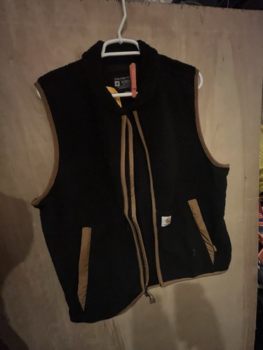 Carhartt sherpa fleece vest - sherpa,