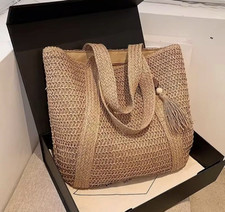 Large Summer Beach Tote Bag