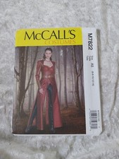 McCalls M7822 Costume Medieval Cosplay Steampunk Uncut Pattern 6-14