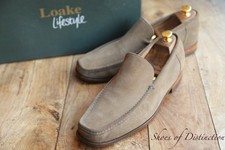 Loake treviso tan brown - loake, suede