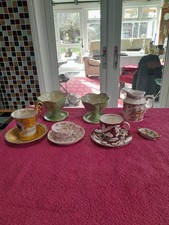 Job Lot Of Mixed China Cup &
