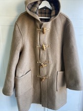 Vintage Wool Beige Tan DUFFLE