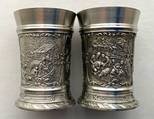 Sks zinn pewter goblets - sks,