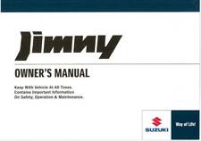 SUZUKI JIMNY OWNERS MANUAL HANDBOOK 2018 - Present New Print FREE POSTAGE