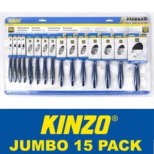 15 Jumbo Pack Paint Brush Set DIY Home Decorating Painting Professional Brushes 