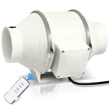 Exhaust Fan Home Inline Pipe