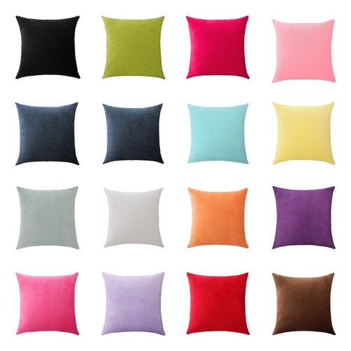 Soft velvet pillow - velvet,