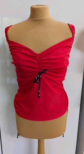 Bravissimo red tankini top - bravissimo,