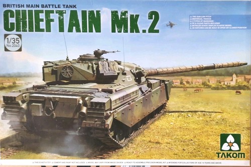 Takom 2040 scale british - 1/35,