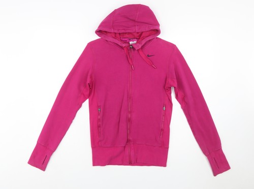 Nike womens pink full - full, zip