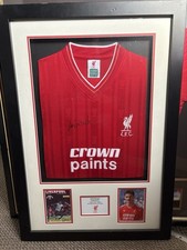 Signed Liverpool Ian rush Shirt. Great Condition. Without COA.