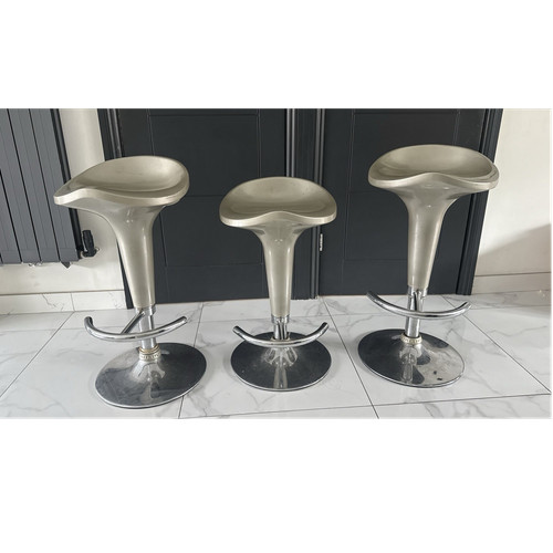 Set silver chrome metal - 3,
