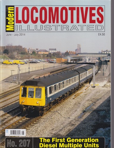 Modern locomotives illustrated - modern,