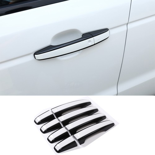 White door handle - white,