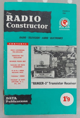 The radio constructor - radio, magazine