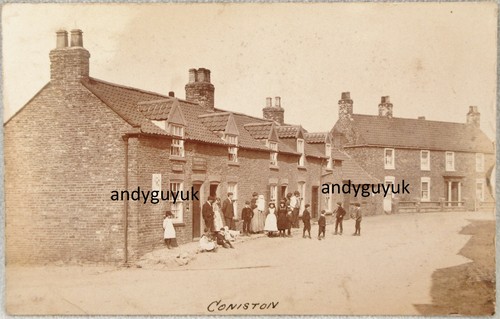 Real photo postcard coniston - real,