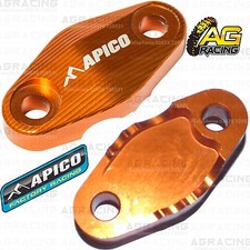 Apico Orange Brake Hose Brake