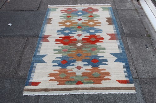 Kilim vintage traditional hand - vintage,