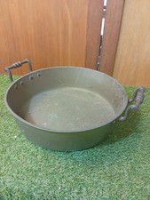 Vintage Brass 2 Handle Pan / Jam Pan Cooking