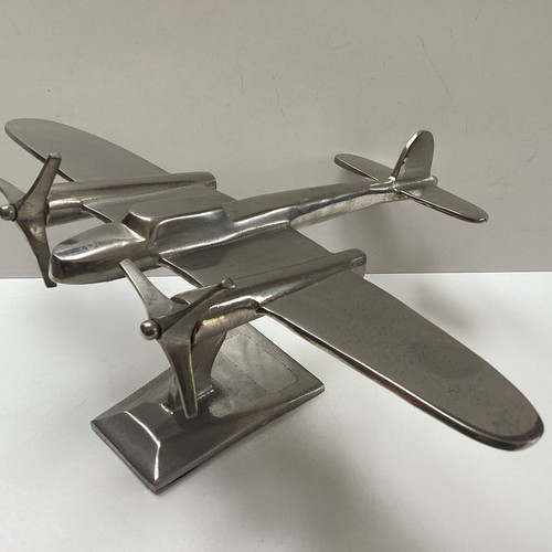 Vintage aluminium twin engine - vintage,