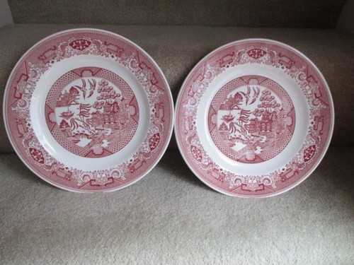 Vintage royal china red pink - red,