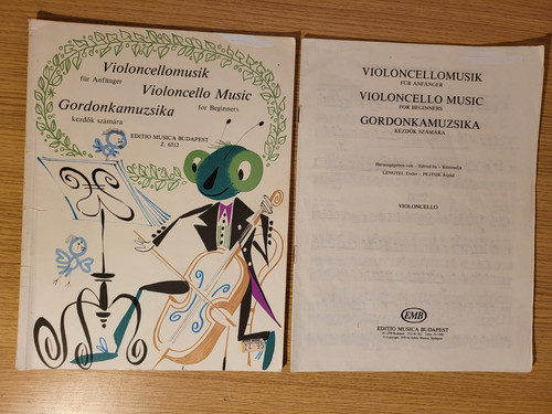 Cello music book for - music, beginners