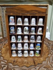 Thimble Display Case Complete